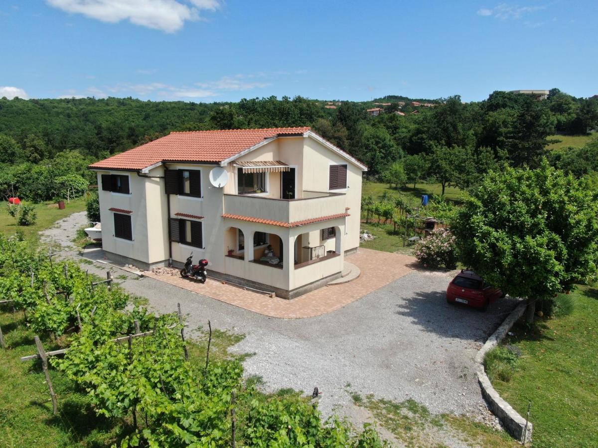 Apartmani Melia Marčelji Esterno foto